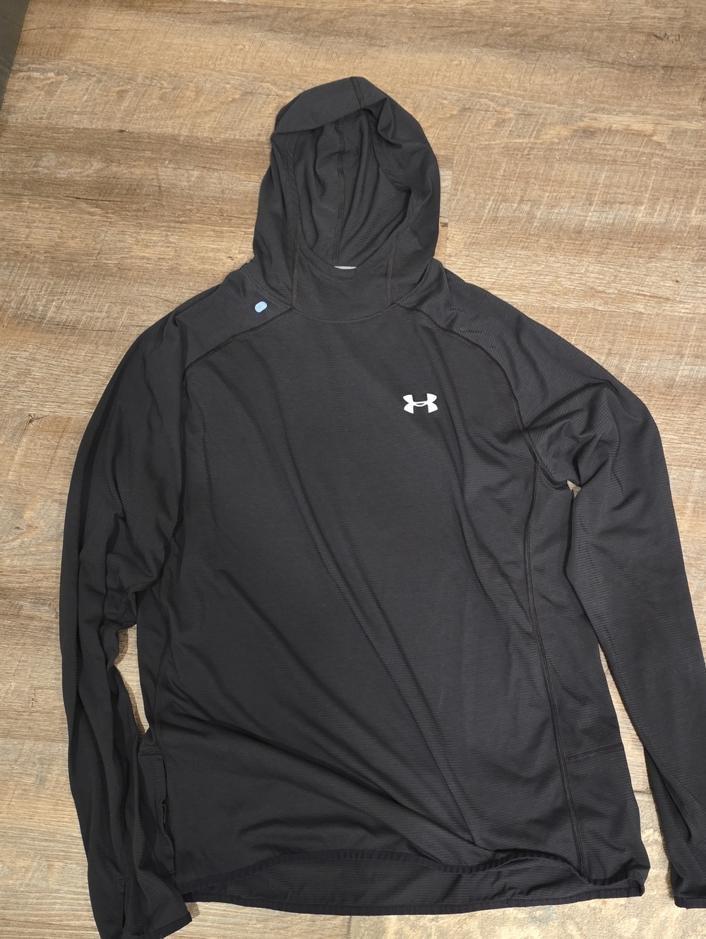 Under Armour Black Performance Hooded Jacket